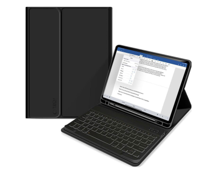 Etui do tableta Tech-Protect SC PEN + KEYBOARD IPAD 10.9” 10 / 2022 / 11” 11 / 2025 BLACK